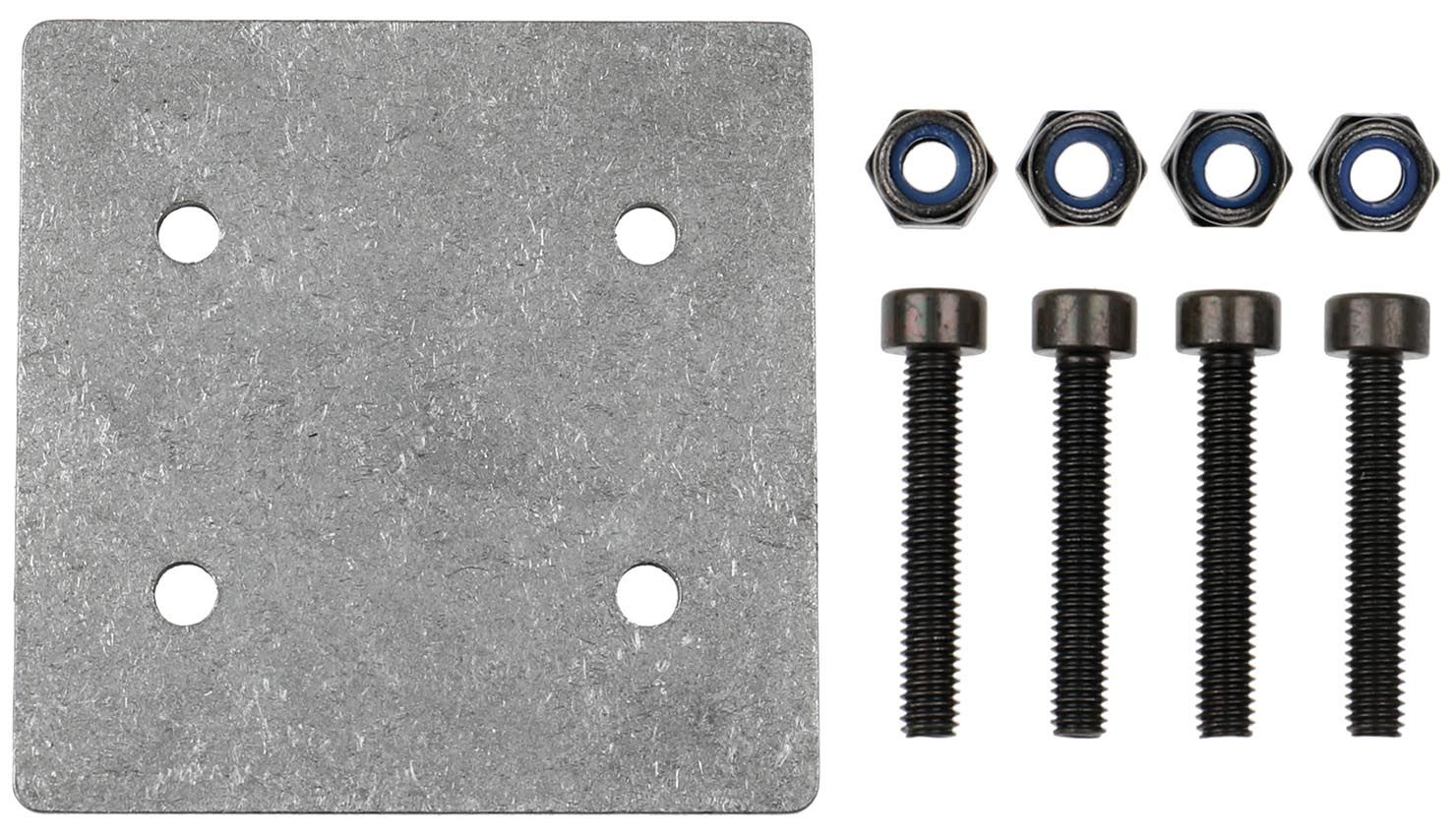 Brodit plate for mounting behind the panel with AMPS