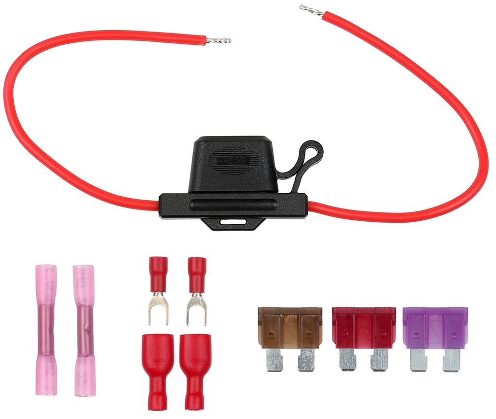 Brodit Fuse Holder with 3 fuses