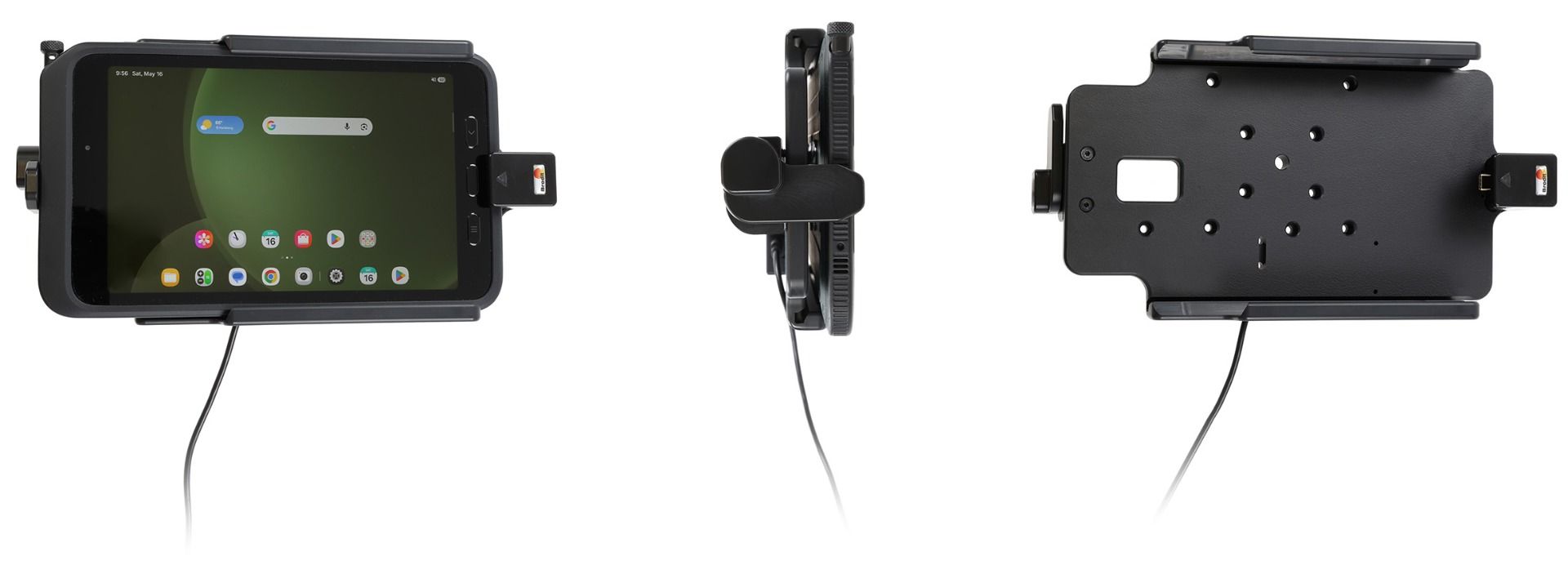 Brodit holder Samsung Tab Active 5-retention lock/usbC 3.1