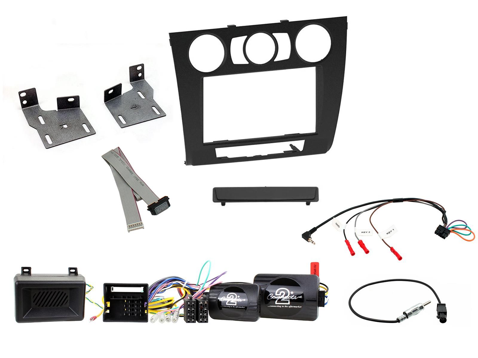 2DIN KIT BMW 1-series 05-13 (E81) Manuele A/C