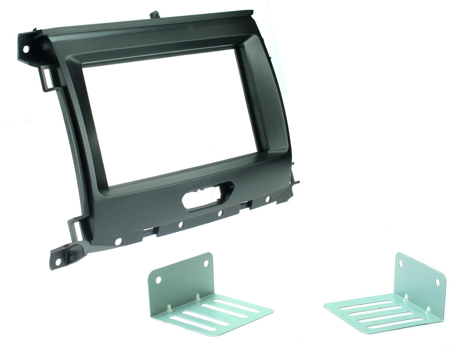 2-DIN frame Ford Ranger 15 - 20 zwart niet voor oem SYNC3 8"
