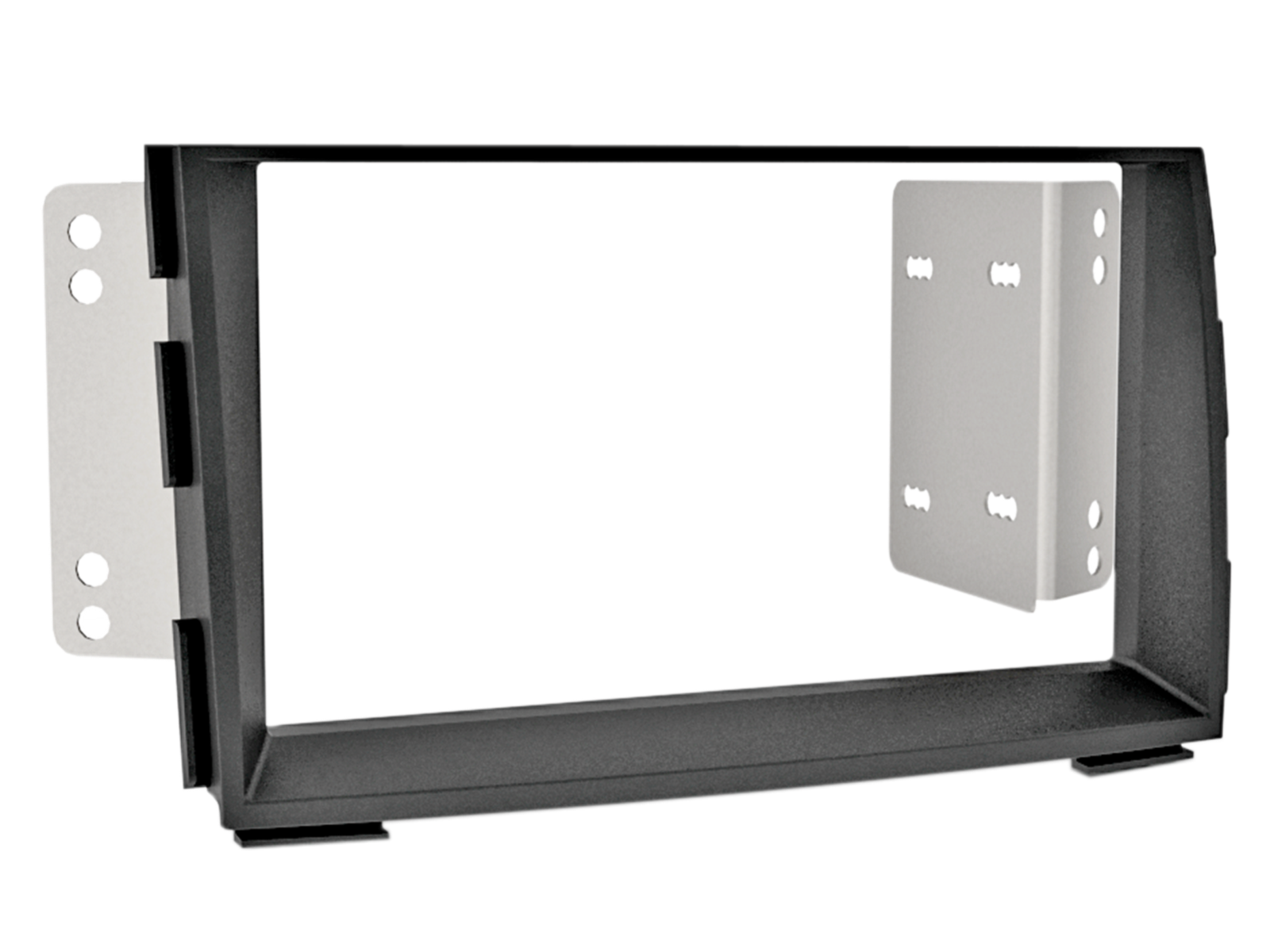 2-DIN frame Kia Venga 09-19 zwart