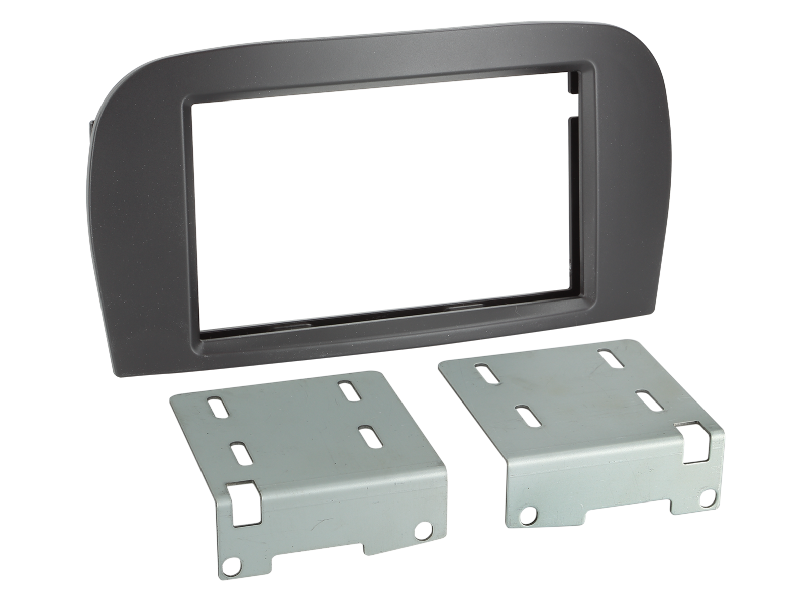 2-DIN frame Mercedes SL-class (R230) 06-11 zwart