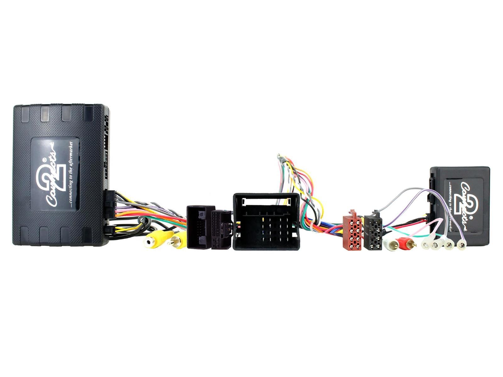 Infoadapter met ST.W.BED. Audi A4 / A5 08-16 + amp
